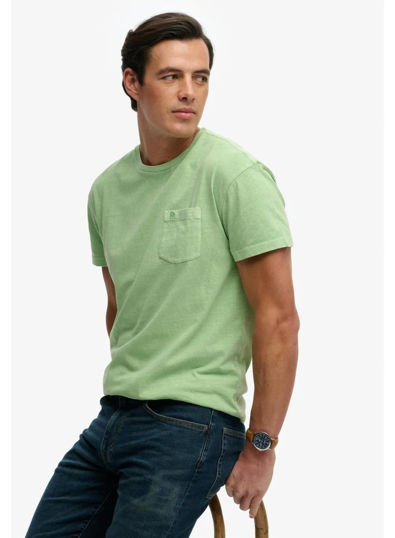 Superdry  Classic Cotton Linen Pocket T-Shirt for Men | Best Price UAE
