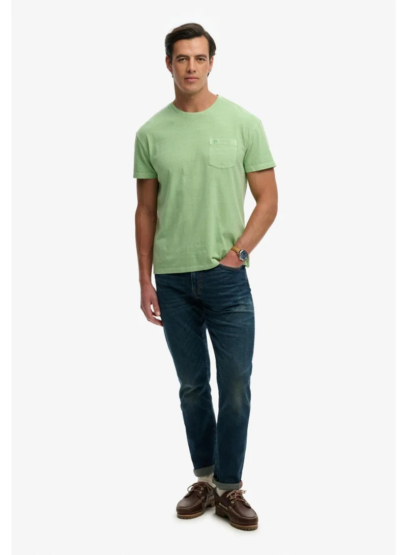 Superdry  Classic Cotton Linen Pocket T-Shirt for Men | Best Price UAE