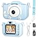 SUPERUS Kids Camera Toddler Camera for 3 4 5 6 7 8 Years Old HD Kids Digital Video Cameras Children Selfie Camera Christmas Birthday Gifts for Girls Boys 312 32G SD Card Included Blue - Image 3