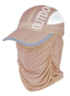 Summer Outdoor Travel Foldable Face Cover Sun Hat Unisex Anti-UV Baseball Cap