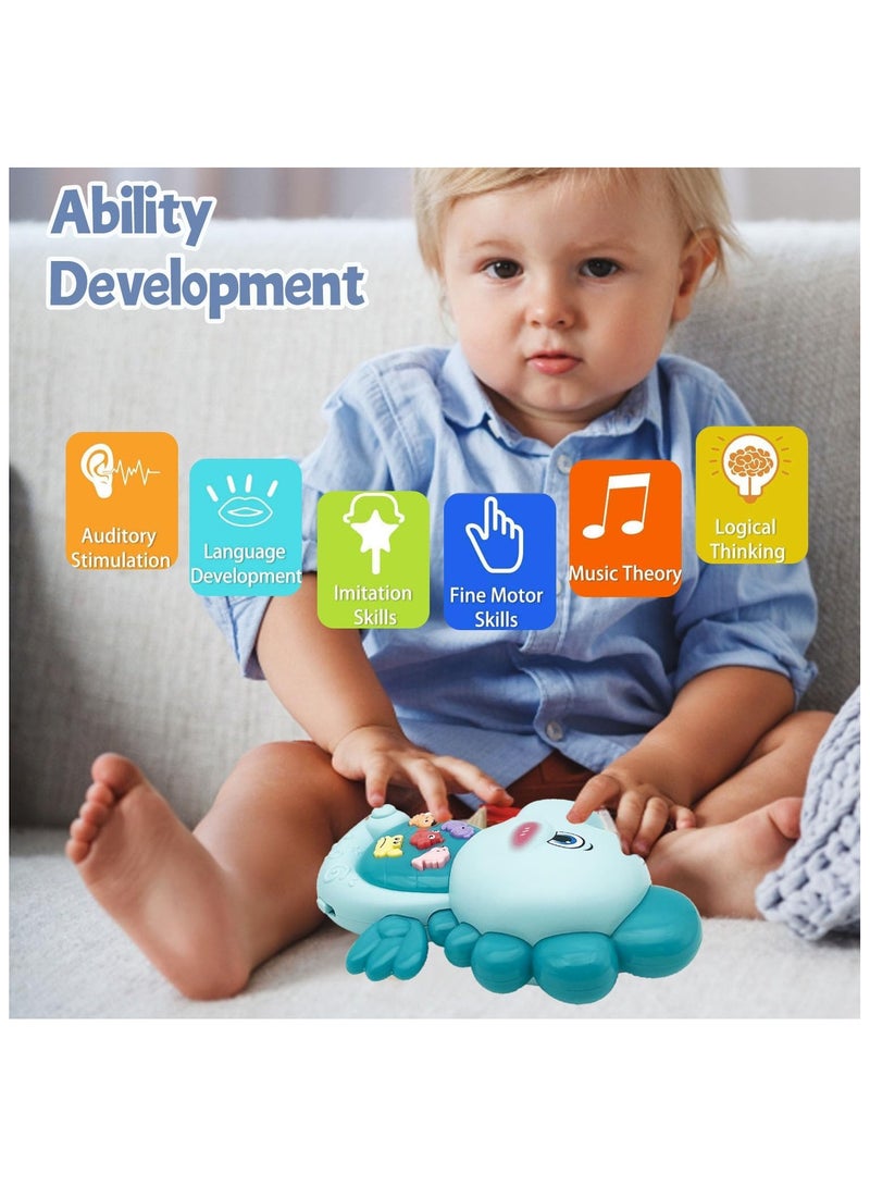 Baby Piano Toy, Light Up Music Baby Toys for12 18 Months Early Learning Educational Piano Toy 1 Year Old Boy Girl Gifts  - Image 5