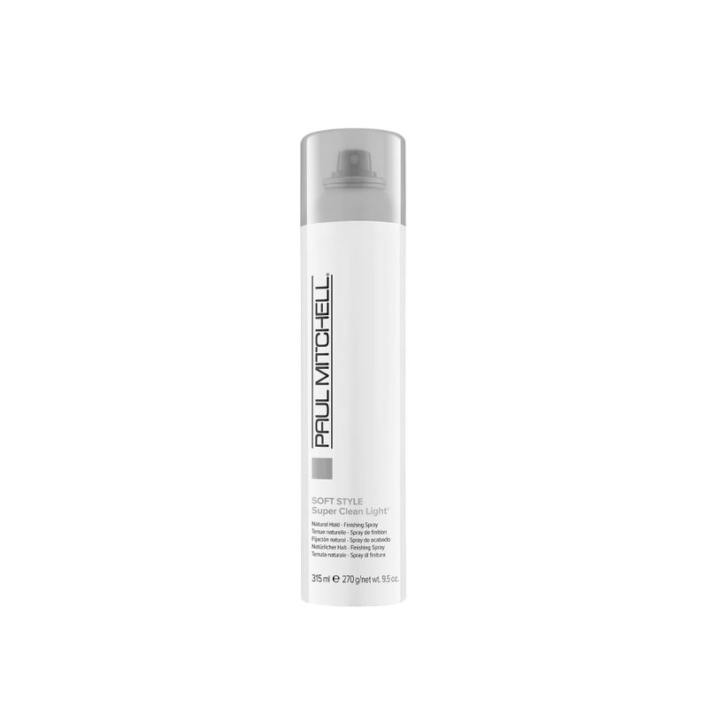 Paul Mitchell Super Clean Light Hairspray, Fast Drying, Soft Hold + Natural Finish, For Fine Hair, 9.5 oz - Image 1