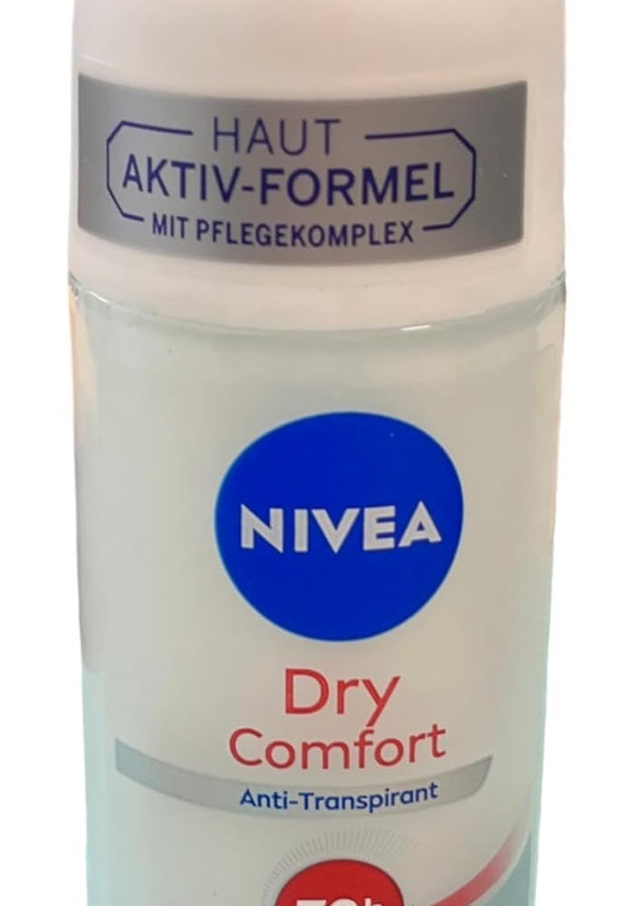 Nivea Dry Comfort Anti-Transpirant Deodorant Roll-On, 1.7 Fl Oz (Pack of 2) - Image 2