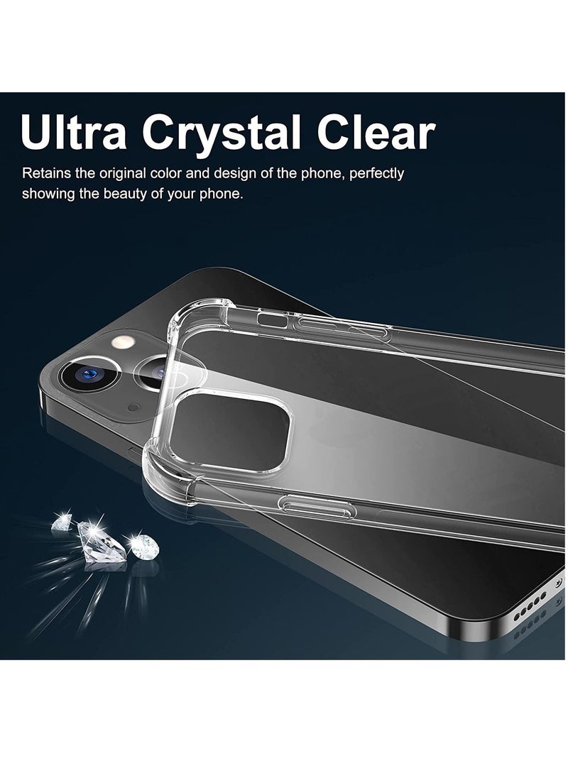 BORTONY iPhone 14 Case Cover 6.1 Inch Slim Soft TPU Material Bumper Shockproof Protective Case Anti-Scratch Clear Cover for Apple iPhone 14  - Image 5
