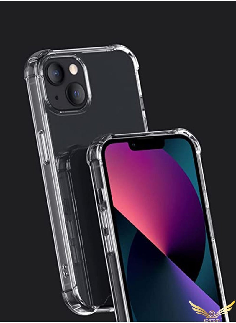 BORTONY iPhone 14 Case Cover 6.1 Inch Slim Soft TPU Material Bumper Shockproof Protective Case Anti-Scratch Clear Cover for Apple iPhone 14  - Image 4