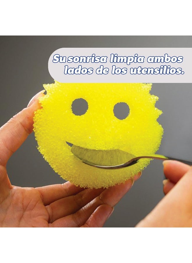 Scrub Daddy - Scrub Daddy Original 4 Pack, Cleaning Sponges for Washing Up, Dish and Kitchen Sponge - Image 1