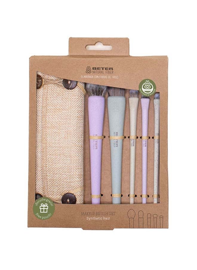 BETER - Natural Make Up Brushes Set - Image 1