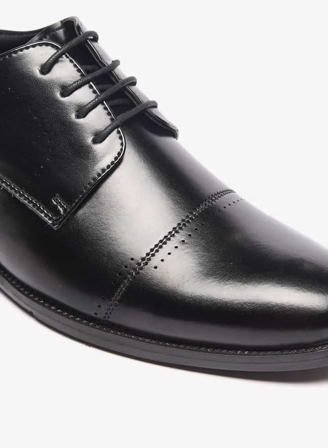 LBL by Shoexpress Men Solid Lace-Up Derby Shoes