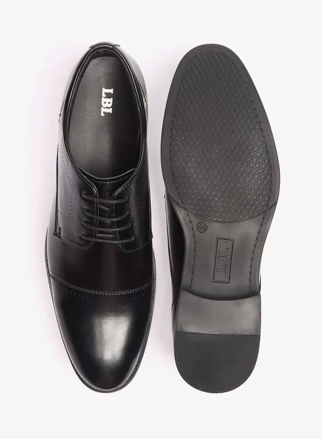 LBL by Shoexpress Men Solid Lace-Up Derby Shoes