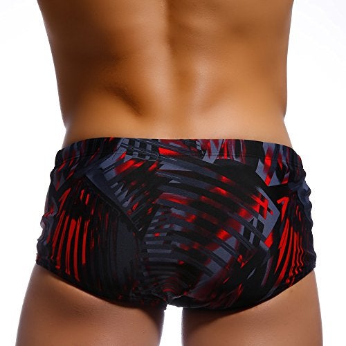 Taddlee Men Swimwear Traditional Cut Swimsuits Swim Bikini Board Shorts Trunks, Black, X-Large - Image 2