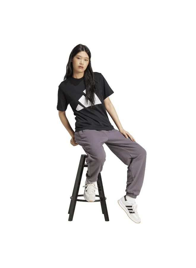 Adidas adidas essentials small logo french terry cuffed women pants