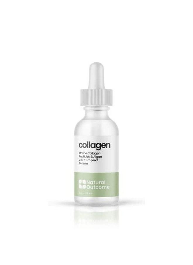 natural outcome Collagen Serum For Face By L Outcome Skin Care Ultra Impact Marine Collagen Peptides Serum For Face Facial Moisturizer Anti Aging Serum Gel For Firming Lifting And Reducing Wrinkles 1 Oz  - Image 2