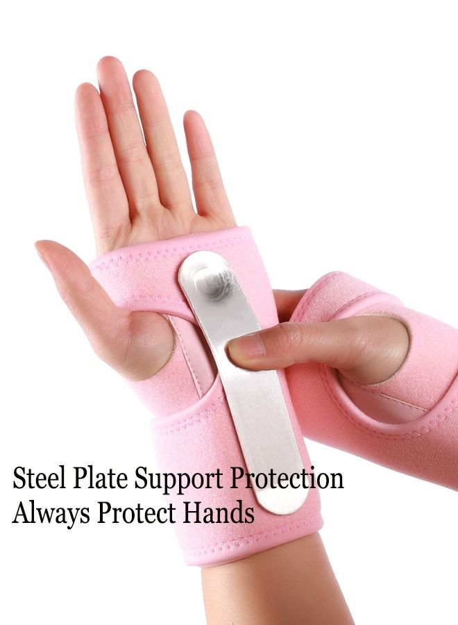 Wrist Brace for Carpal Tunnel, Night Sleep Wrist Support Brace, Wrist Splint, Great for Wrist Pain, Sprain, Sports Injuries, Joint Instability, Suitable for Left and Right Hands - Image 2