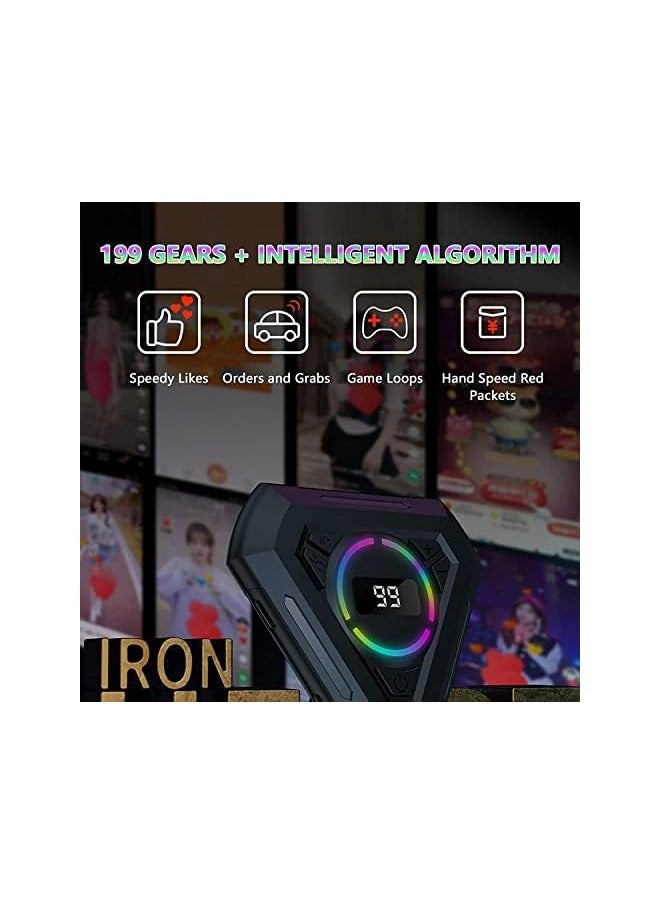 erorex - Auto Clicker for iPhone and Android – Silent Screen Tapper for TikTok, Gaming, Live Broadcasts, and Multi-Platform Tasks, Portable with Adjustable Click Speed and Strong Suction Cups - Image 1