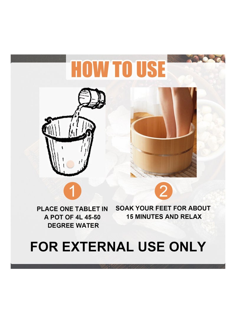 EELHOE - Anti-Fungal Peeling Foot Soak 10-Pieces - Image 1