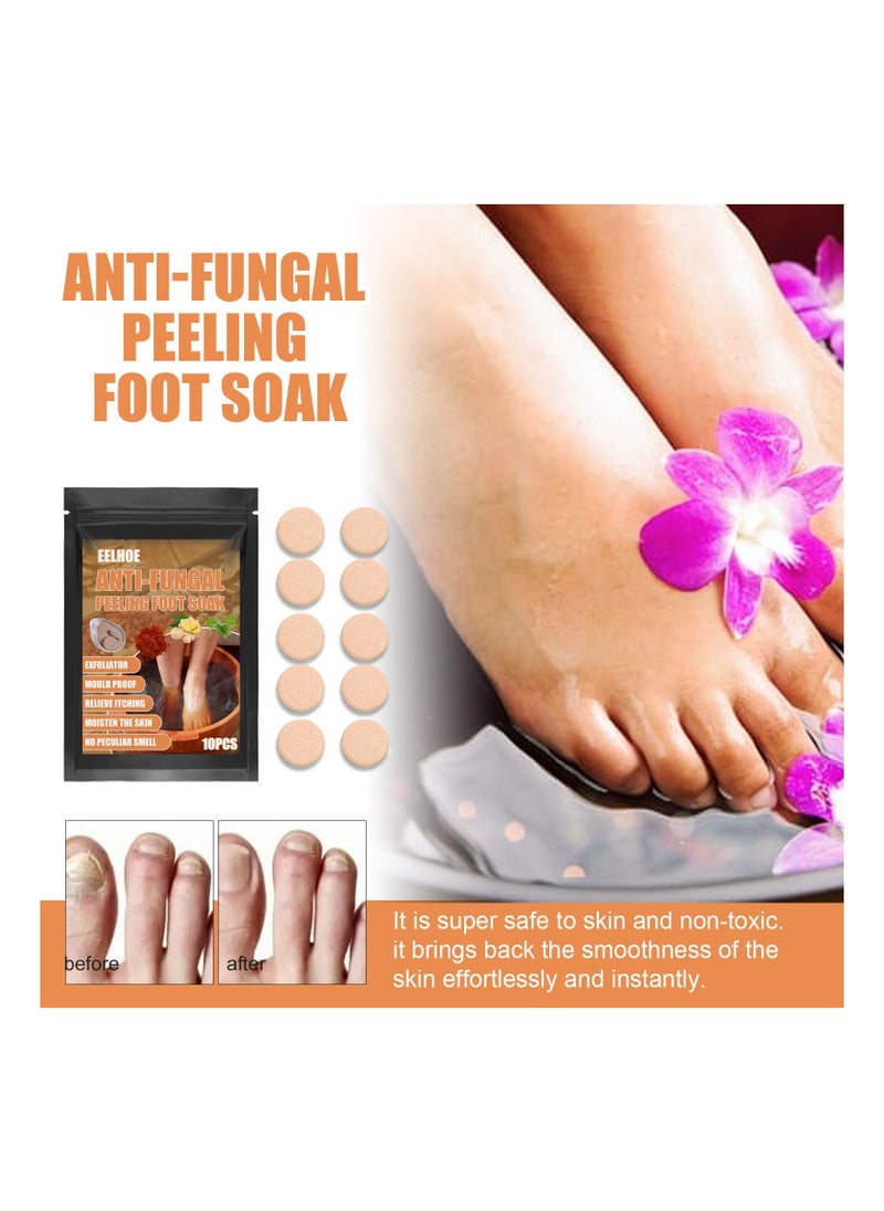 EELHOE - Anti-Fungal Peeling Foot Soak 10-Pieces - Image 1