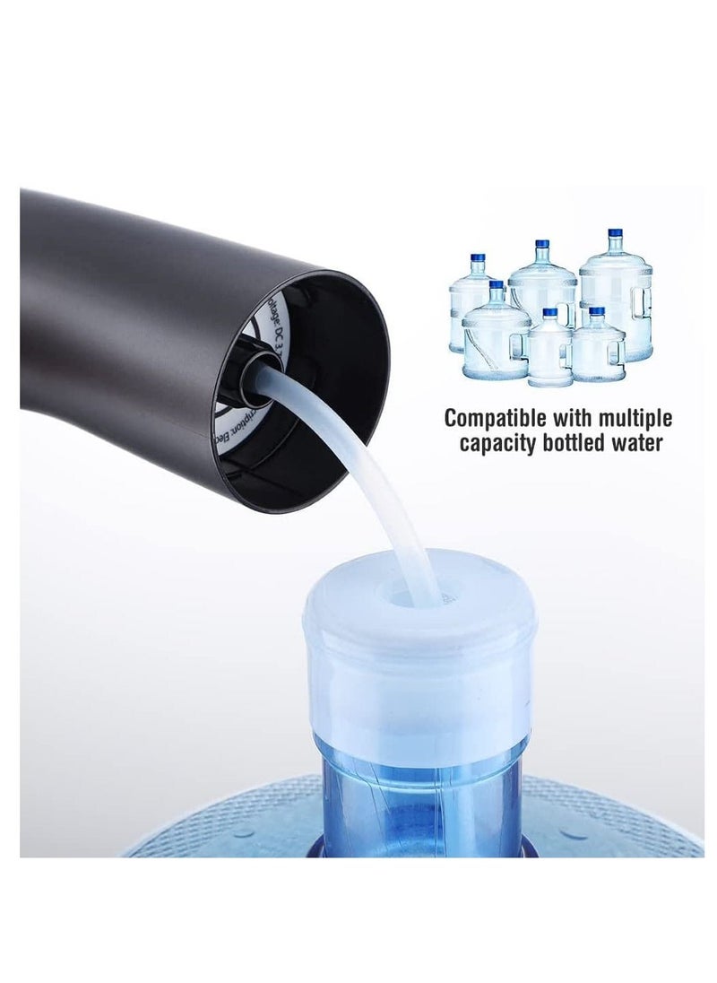 Toshionics - Portable Smart Chargeable Electric Water Drinking Bottle Dispenser Pump for 3 5 Gallon with Large Capacity Battery Micro USB - Image 1