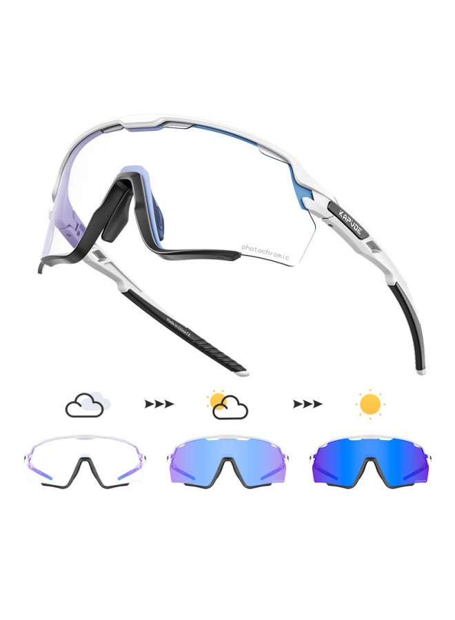 New Photochromic Professional Riding Glasses Mountain Bike Mountain Road Outdoor Windproof Sports Glasses