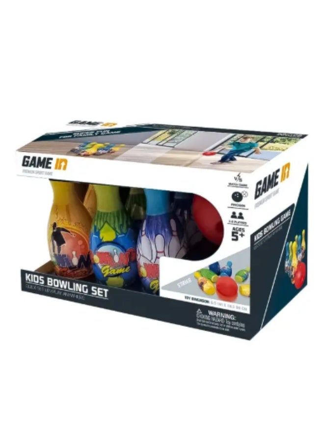 Hostfull Hostful Indoor & Outdoor Foam Bowling Set 64219 - Image 1