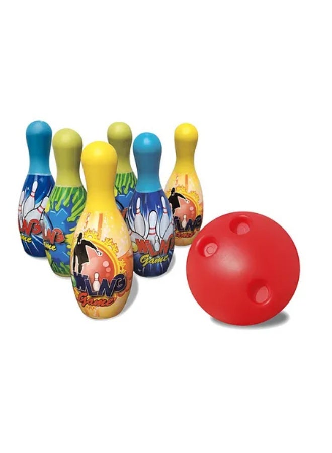 Hostfull Hostful Indoor & Outdoor Foam Bowling Set 64219 - Image 2