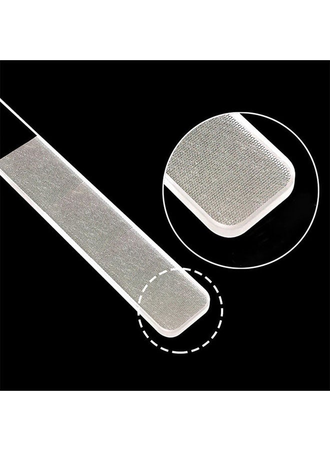 6 قطع نانو زجاج ملفات الأظافر ، مجموعة ملفات الأظافر الكريستالية الدقيقة ، أدوات الأظافر المنكير المهنية لاستخدام الصالون المنزلي - Image 5