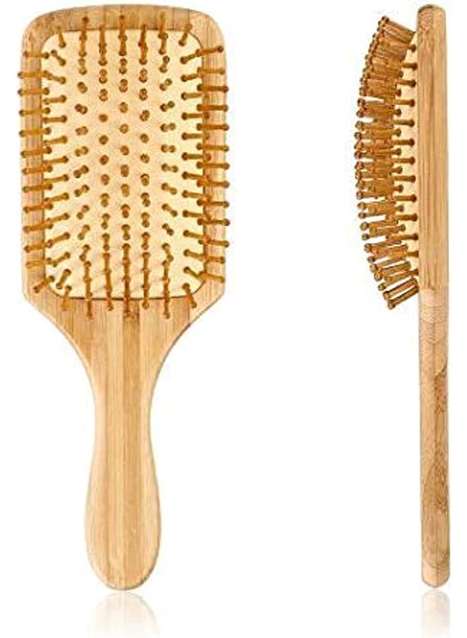 Lanell Small Square Wooden Massage Hair Styling Comb - Image 1