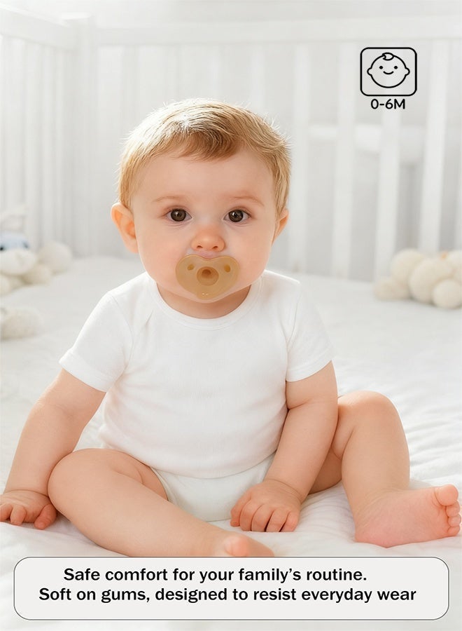 موميلو لهاية سيليكون مضادة للمغص مع علبة تخزين للأطفال من عمر 0-24 شهرًا - Image 5