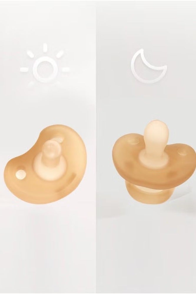 موميلو لهاية سيليكون مضادة للمغص مع علبة تخزين للأطفال من عمر 0-24 شهرًا - Image 4