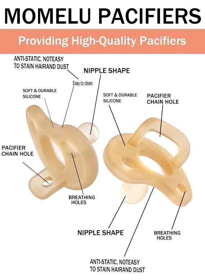 لهاية سيليكون مضادة للمغص مع علبة تخزين للأطفال من عمر 0-24 شهرًا - Image 4