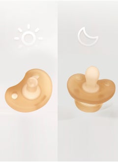 preocean 2-Pack Silicone Baby Pacifier – BPA-Free, Anti-Colic, Breast-like Nipple Soother for Newborns & Toddlers (0-24 Months)  - Image 4