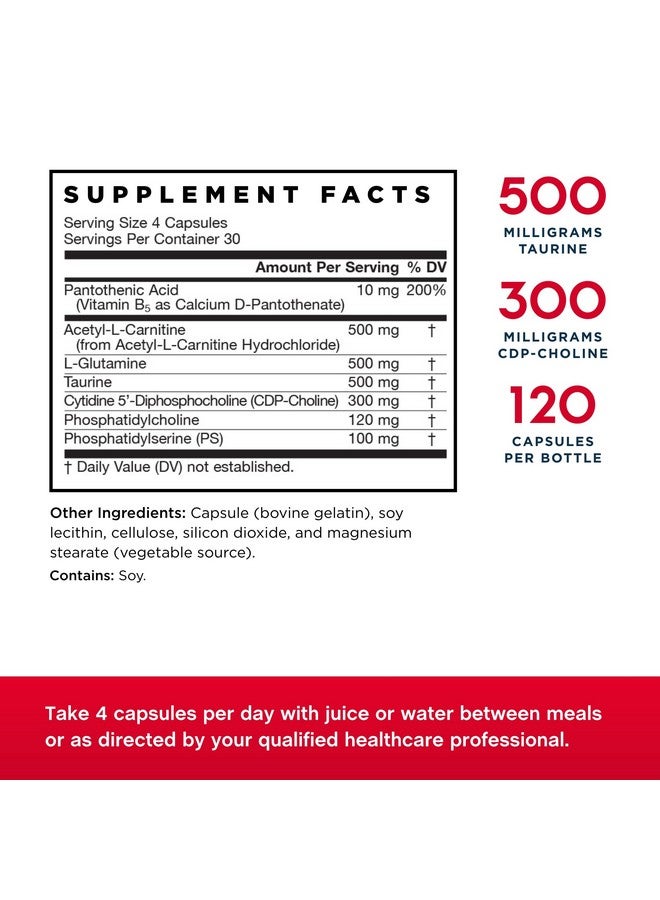 Jarrow Formulas Neuro Optimizer - 120 Capsules, Pack of 2 - Brain Health & Antioxidant Support - Includes 7 Neuro Nutrients - Gluten Free - 60 Total Servings - Image 2