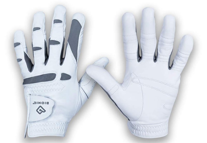 Bionic Mens Performance Grip Pro Premium Leather Golf Glove (Large Left)