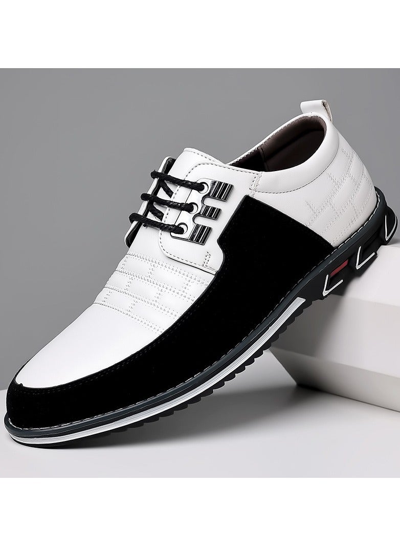 KUYING New Fashion Casual Leather Shoes - Image 1