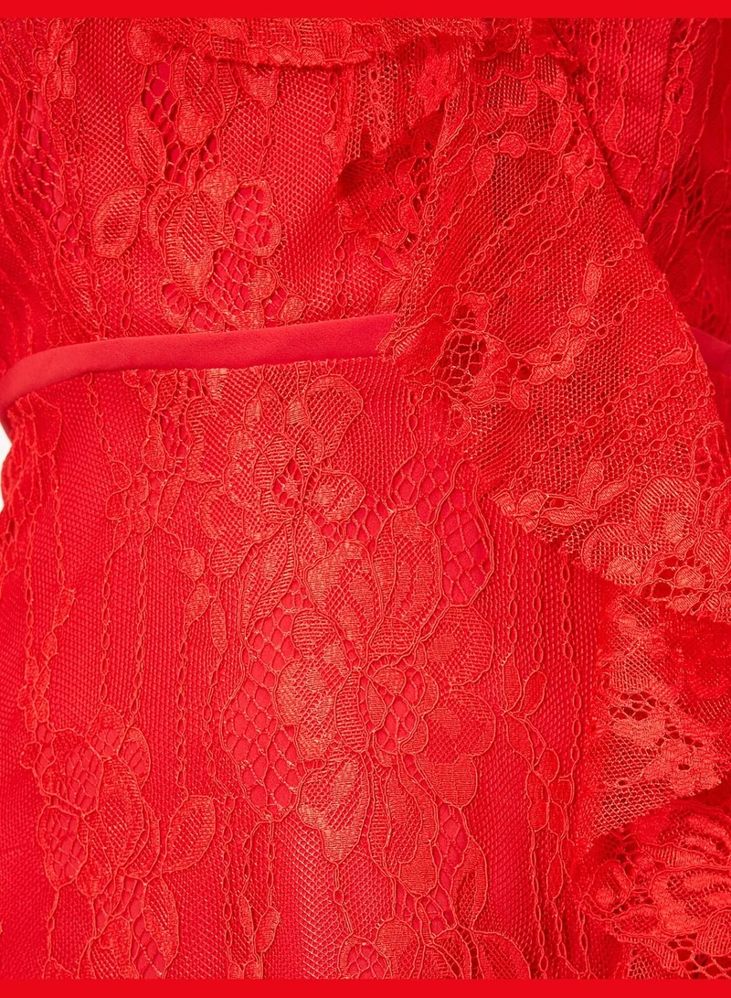 KOTON Lace Detailed Dress