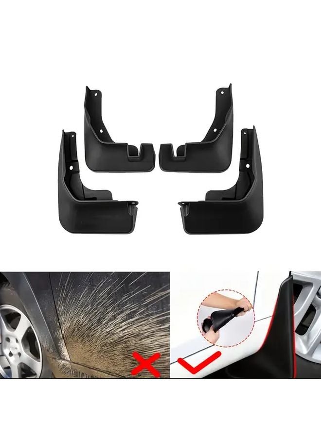 4Pcs Car Mud Flaps For Toyota Wigo Agya 2023 Durable Scratch Protection Front Rear Wheels - Image 4