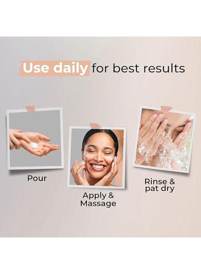 Kaya Clinic Soothing Face Cleanser | Gentle, Hydrating Daily Cleanser for Sensitive & Oily Skin | Dermatologist Developed | 22 Years Expertise | Mild, Soap-Free Formula | 100ml - Image 3