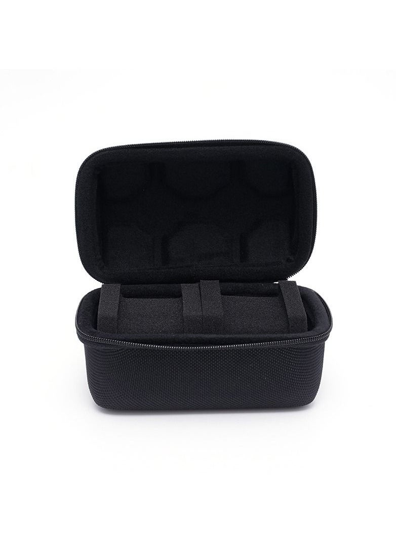 DUNISO - Watch Roll Travel Case Organizer For 2 Watches, Storage Organizer And Display With Innovative Watch Pillow, Fit Large Up To 60mm Faced Watches (Black, 2Slot) - Image 1