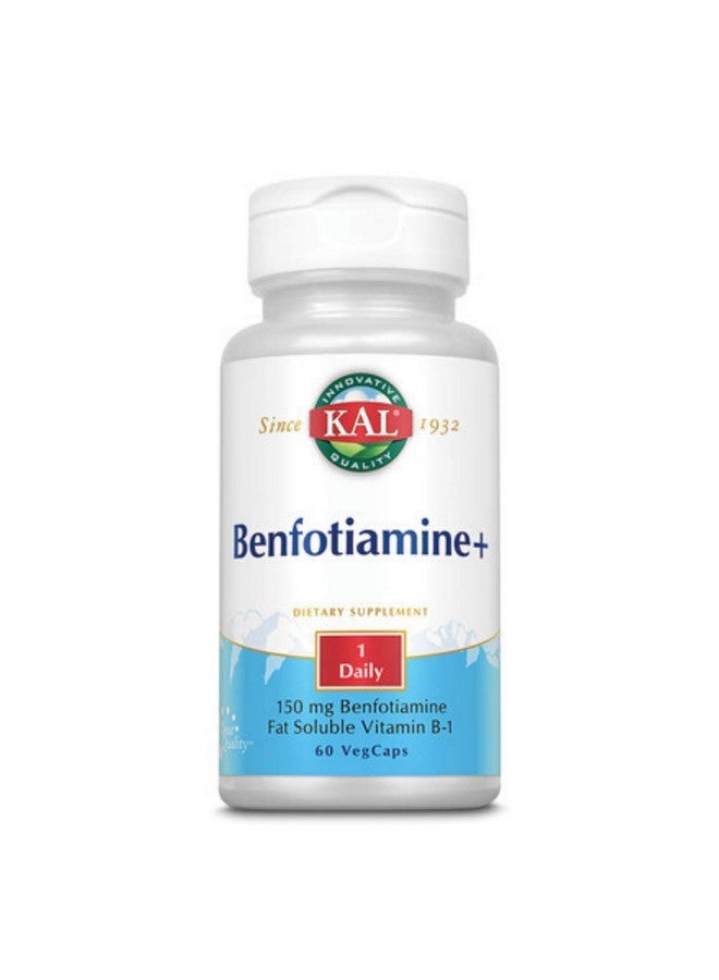 Kal 150 Mg Benfotiamine Plus Tablets, 60 Count