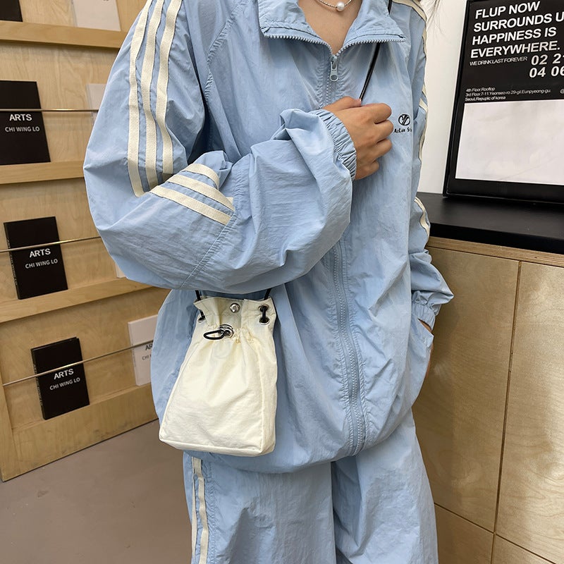 2024 Summer Korean Style Artistic Fresh Small Square Bag Beautiful Crossbody Mobile Phone Bag Women'S Casual Fashionable Small Bag - Image 4