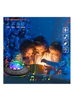 SYOSI Galaxy Projector Light Ocean Wave LED Night Lamp with Remote Control Colors Changing Music Bluetooth Playback Timer for Adult or Kid Bedroom Birthday Party  - Image 5