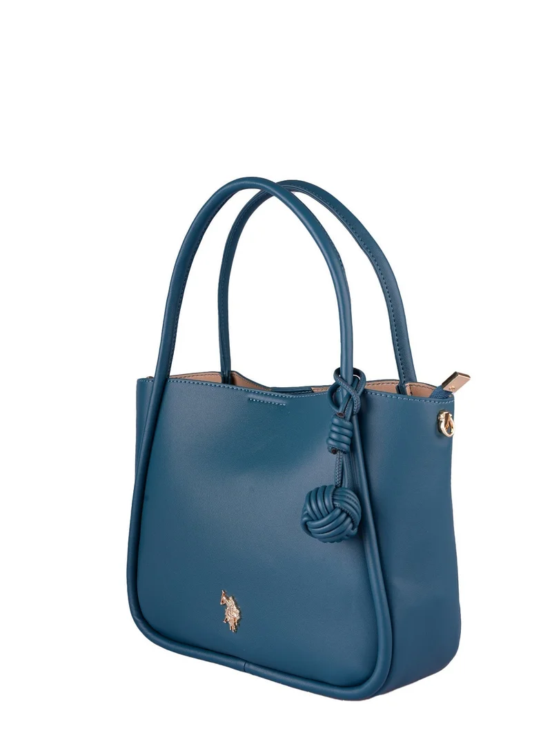 U.S. Polo Assn. BLUE U.S. Polo Assn. Women's Shoulder Bag, Ladies Large Capacity Shoulder Bag Handbag Tote Bags Clutch Bag, Women's Leather Hobo Bag, Women's Tote Bag, Women's Shoulder Bag, Women's Hand Bag, Women's Travel Bag, for Office Sling Bag Side Bag and Girls College Students  | Best Price UAE