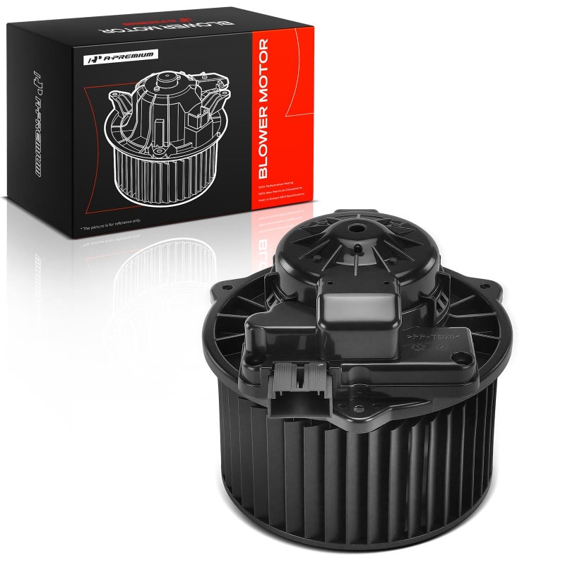 A-Premium APremium Front HVAC Heater Blower Motor Compatible with Kia Forte 20192023 Forte5 20202022 Niro 20172022 Niro EV 20192022 Hyundai Ioniq 20172022 with Fan Cage - Image 2
