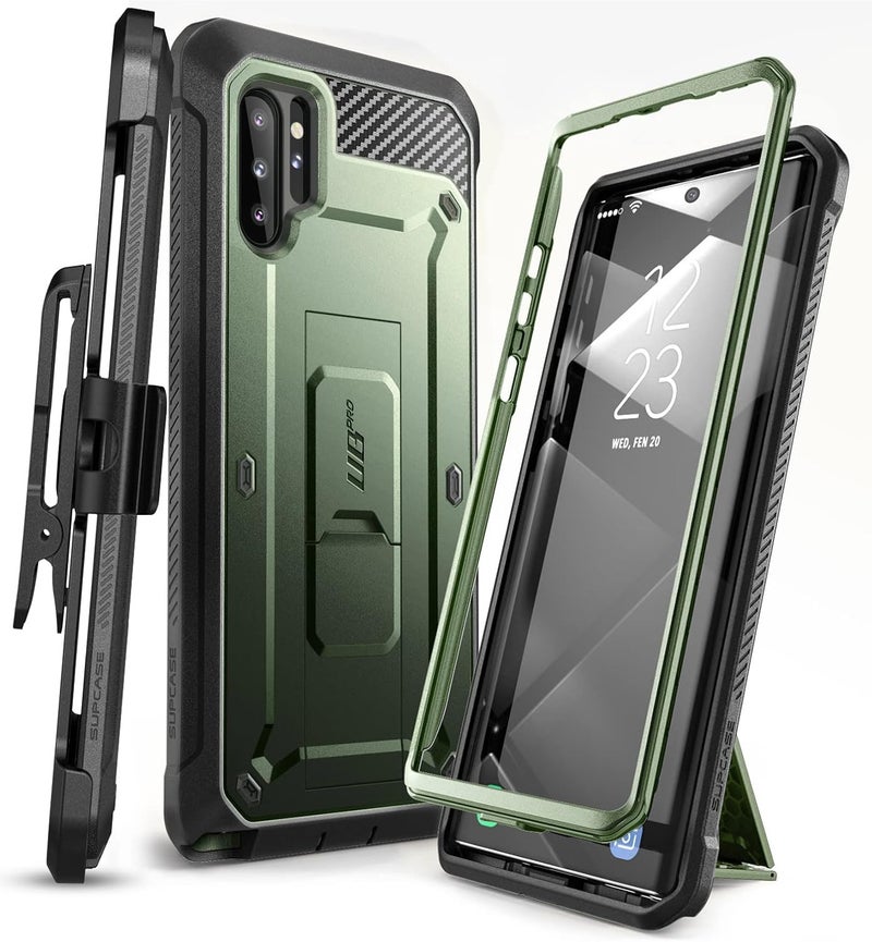 SupCase for Samsung Galaxy Note 10 Plus/Note 10 Plus 5G Case (Unicorn Beetle Pro), [Built-in Stand & Belt Clip] Full-Body Rugged Phone Case Without Screen Protector for Galaxy Note 10 Plus, Guldan - Image 1