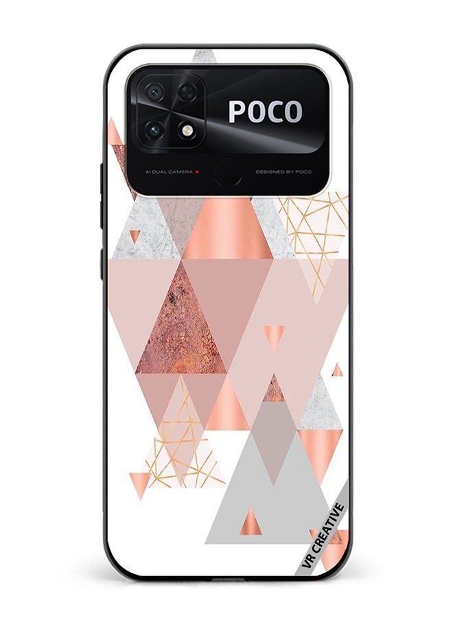 VR CREATIVE Protective Case Cover For Xiaomi Poco C40 Texture Design Multicolour - Image 1