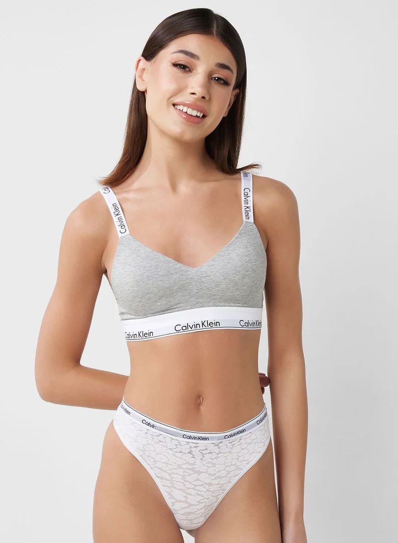 CALVIN KLEIN Logo Strap Bra