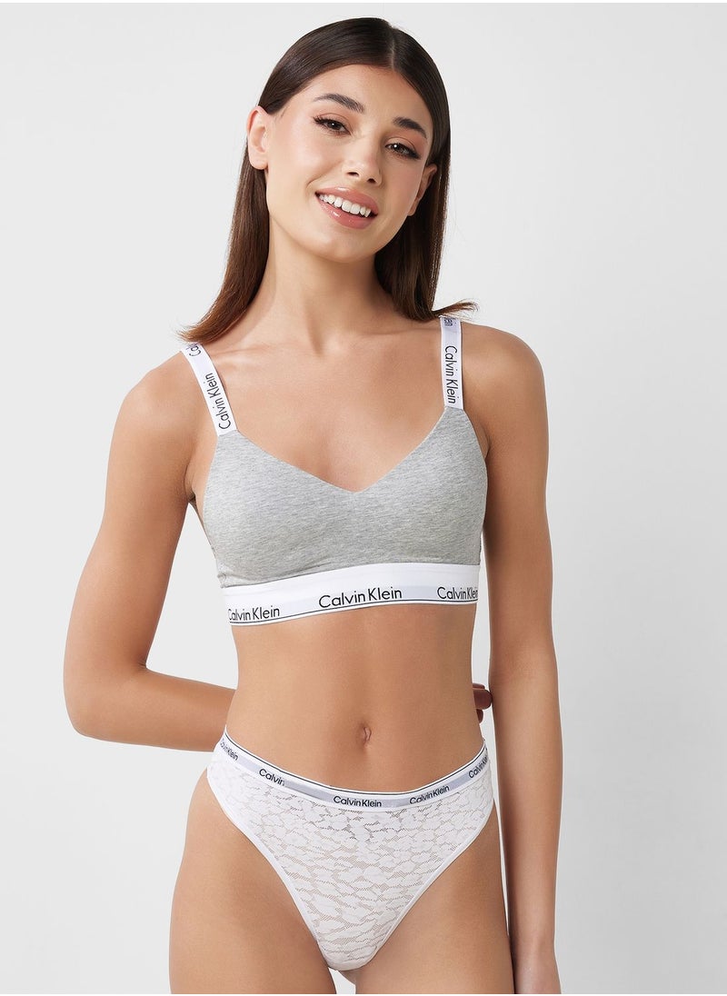 CALVIN KLEIN Logo Strap Bra  - Image 4