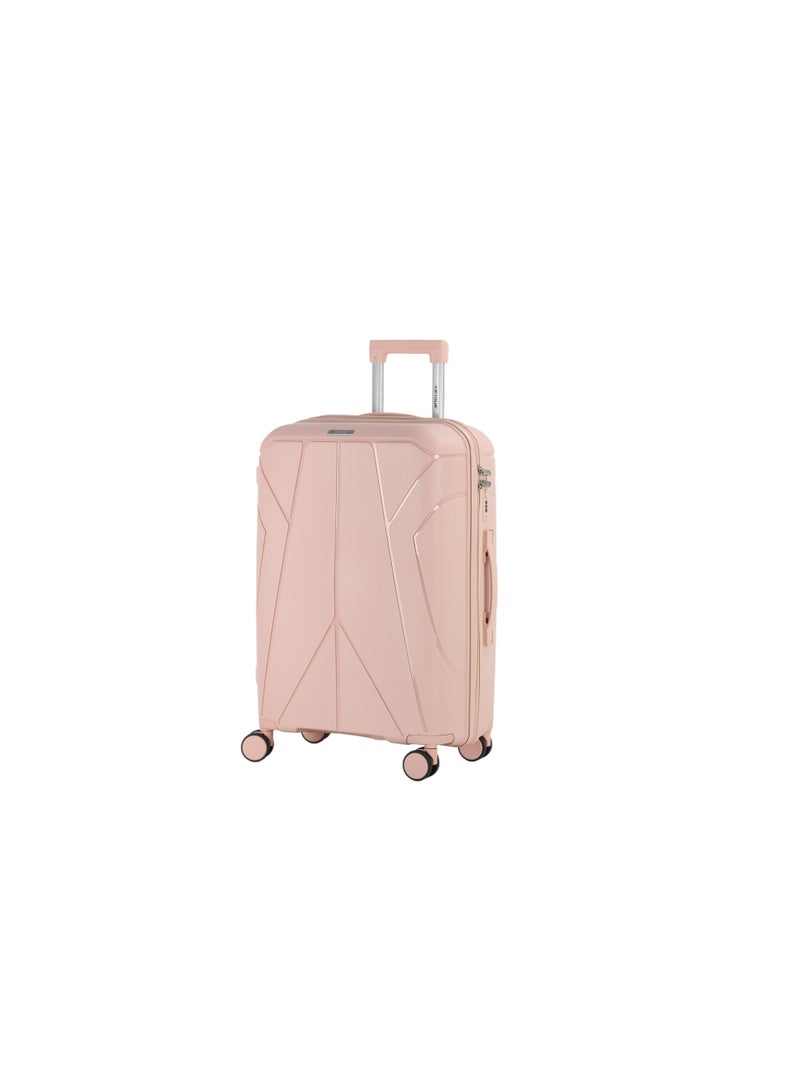 VIPTOUR 3-Piece Hardside Spinner Luggage Set with TSA Lock – Durable PP Material, 360° Double Wheels, & Aluminum Handle - Image 3