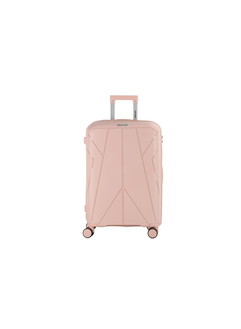 VIPTOUR 3-Piece Hardside Spinner Luggage Set with TSA Lock – Durable PP Material, 360° Double Wheels, & Aluminum Handle - Image 2