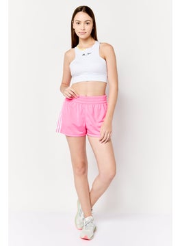 adidas Originals Women Sportswear Fit Outdoor Shorts, Pink  - Image 3