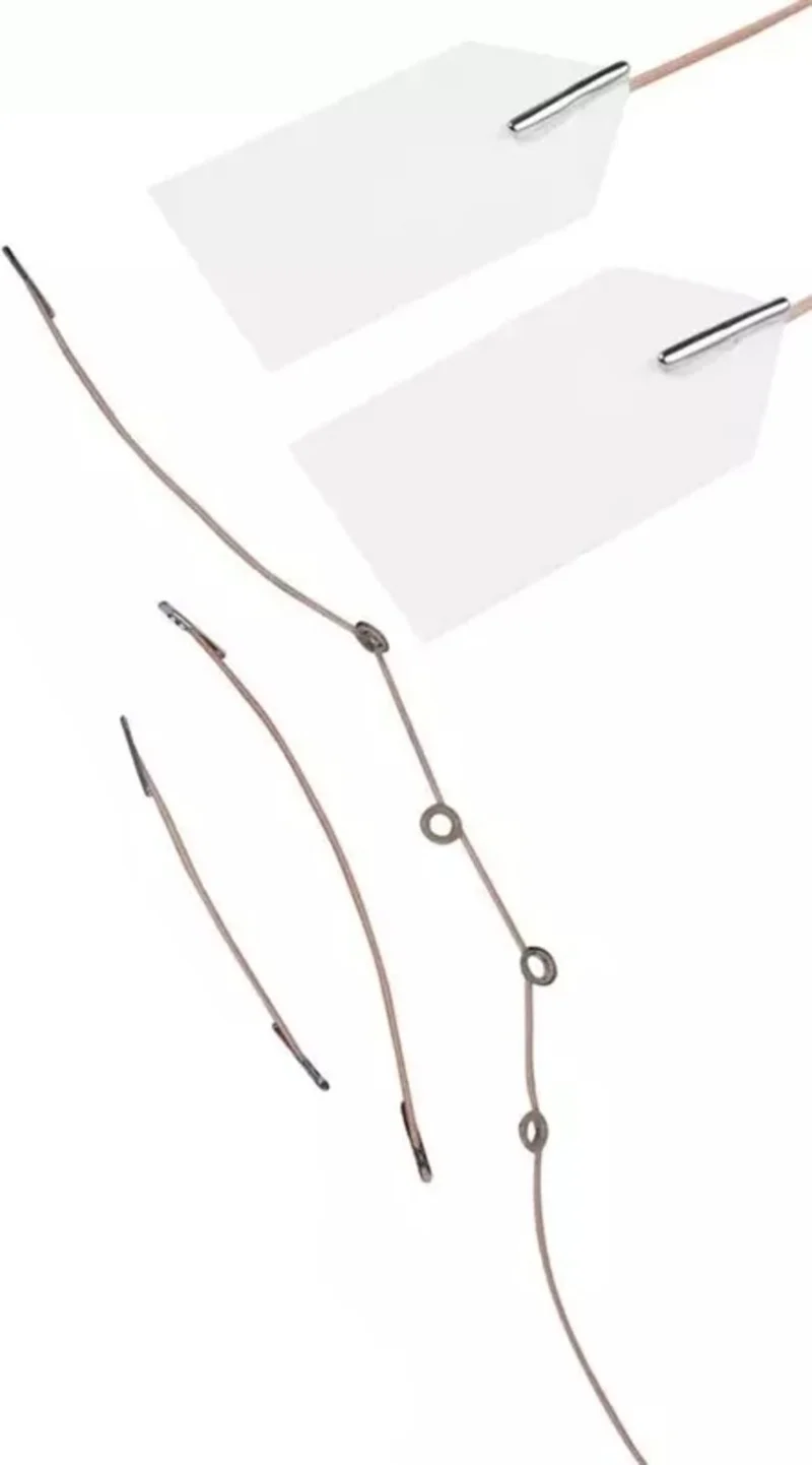 Secret Lift Pro Face Eyebrow Stringing Tapes 20 Pieces (Including Threads) Cream Stringed 09895